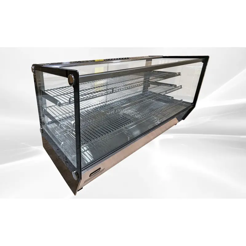 E-Hw-200 47-Inch Countertop Heated Food Showcase With 3 Adjustable Shelves 1