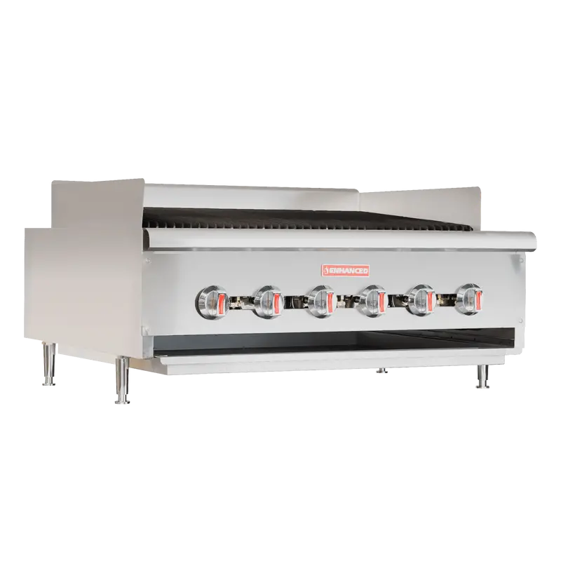 Ehdcb-36 Commercial Radiant Charbroiler – 36-Inch Gas Grill, 120,000 Btu 1