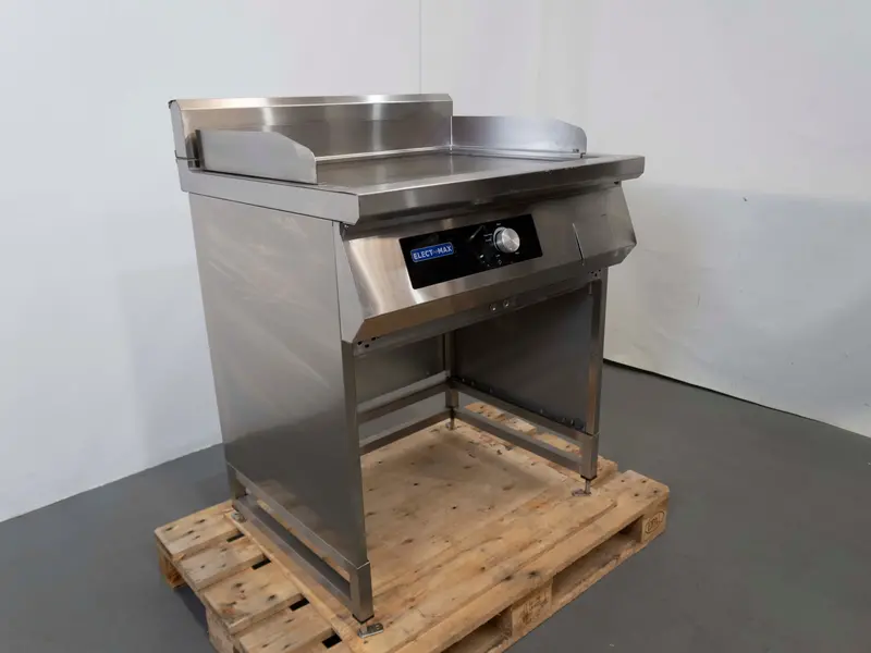 Electmax Egp7-800 Induction Flat Top Griddle – 7Kw Power, 800Mm Surface (839724) 1