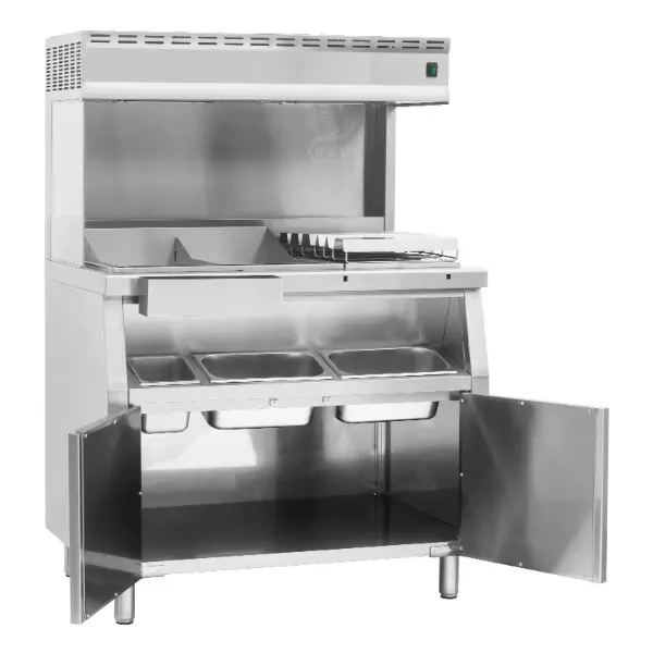 Electric French Fry Warmer And Station – Compact Design, Model Ffb-10 1