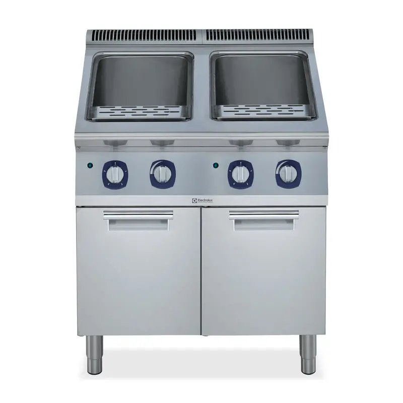 Electrolux E9Ooddbame – 800 Mm 900Xp Double-Well Electric Pasta Cooker (2 × 40 L) 1