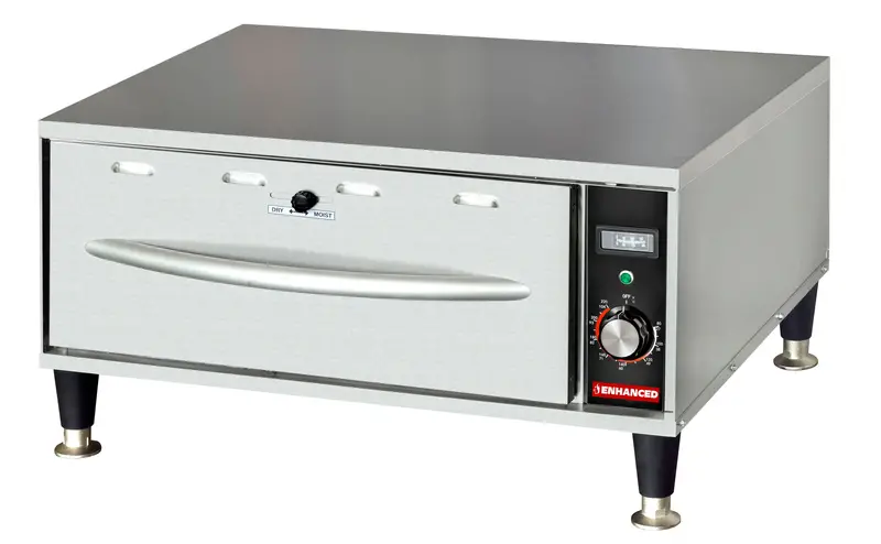 Endw-1-1 Freestanding Single-Drawer Food Warmer – 120V Counter-Height Unit 1
