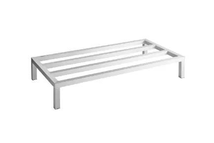 Enhanced Ed136208 36-Inch Aluminum Dunnage Rack – Stackable Storage Solution 1