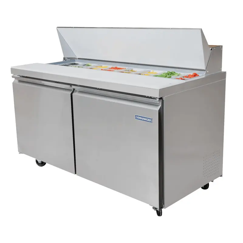 Enhanced Epp-60-Hc 60-Inch Refrigerated Pizza Prep Table 1