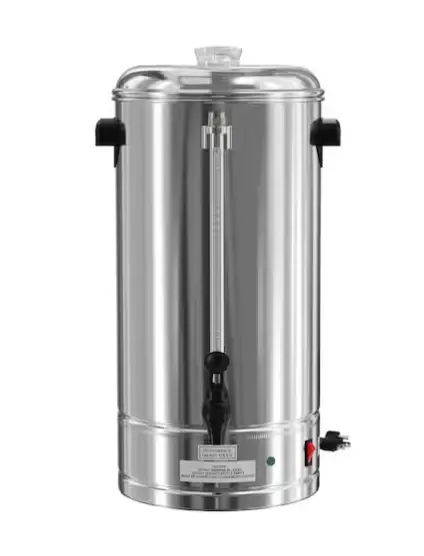 Enhanced Slicers Cp-15A 15-Liter (65-Cup) Stainless Steel Coffee Urn For Commercial Use 1