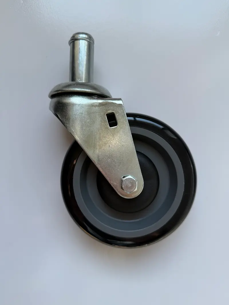 Enhanced Ss & Equipment E-Pppursc-5B 5-Inch Braked Swivel Caster For Shelf Posts 1