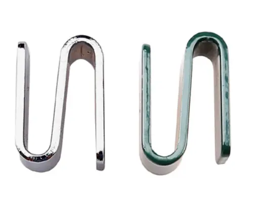 Epoxy-Coated Green S-Hook For Wire Shelving – 2-Pack 1