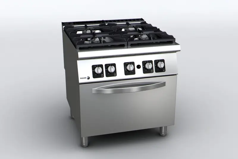 Fagor Kore 900 Series 4-Burner Gas Cooktop With Integrated Gas Oven – C-G941H 1