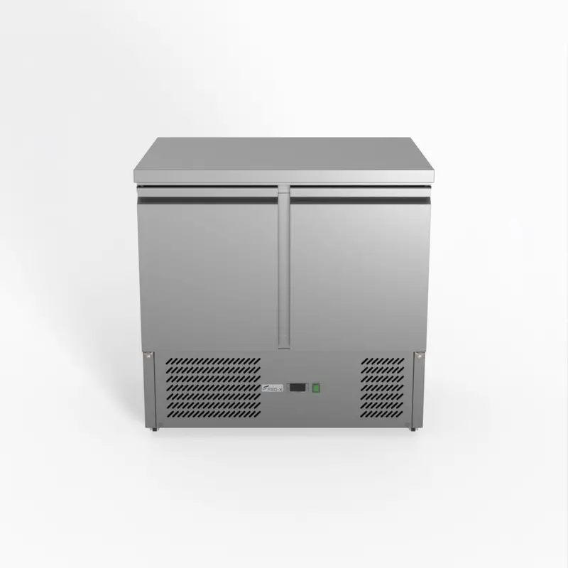 Fed-X Xgns900B Compact Dual-Section Workbench Refrigerator 1