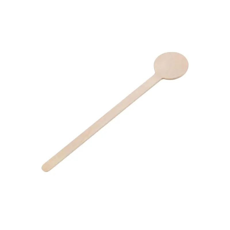 Fiesta 100Mm Biodegradable Wooden Cocktail Stirrers – 100-Count Eco-Friendly Set (Db492) 1