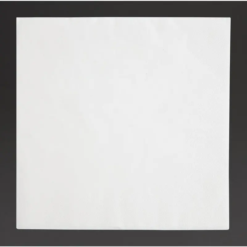 Fiesta Premium White Dinner Napkins – 400×400Mm, 3-Ply Quarter Fold – 1000-Pack (Fe251) 1