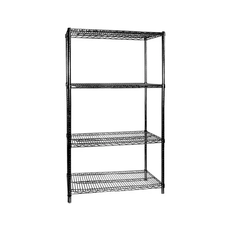Four-Tier Stainless Steel Shelving Unit – 457Mm Deep × 1880Mm High × 1220Mm Wide 1