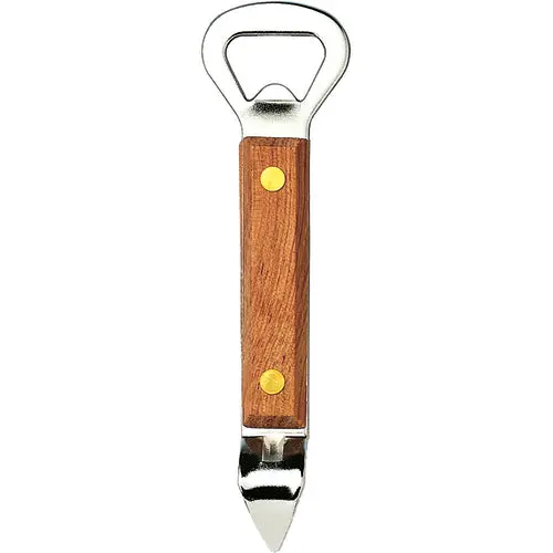 Franmara 2092-C 6" Deluxe Bottle And Can Opener With Wood Handle 1