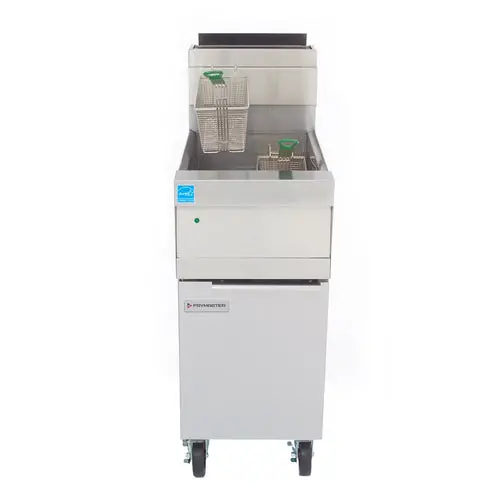 Frymaster Hd150G High-Efficiency Gas Floor Fryer – 50 Lb, Thermatron Control, 100,000 Btu 1