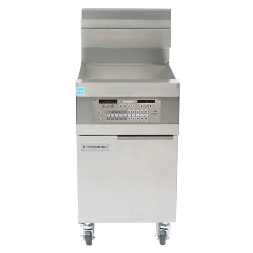 Frymaster Lhd165 Decathlon Gas Floor Fryer – 100 Lb Capacity, Thermatron Controller, 105,000 Btu 1