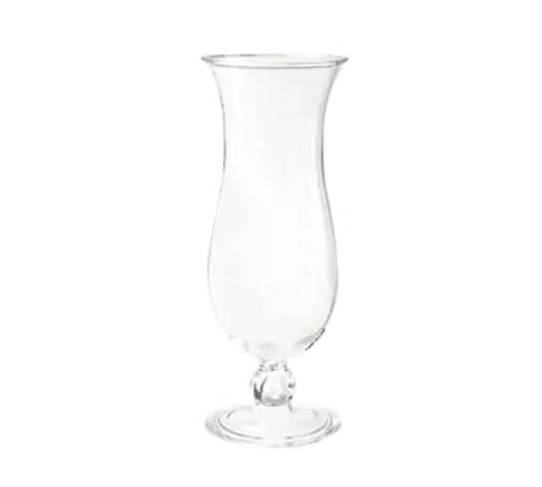 G.E.T. Enterprises Clear Polycarbonate Hurricane Glass – 15 Oz, 8" Tall Barware 1