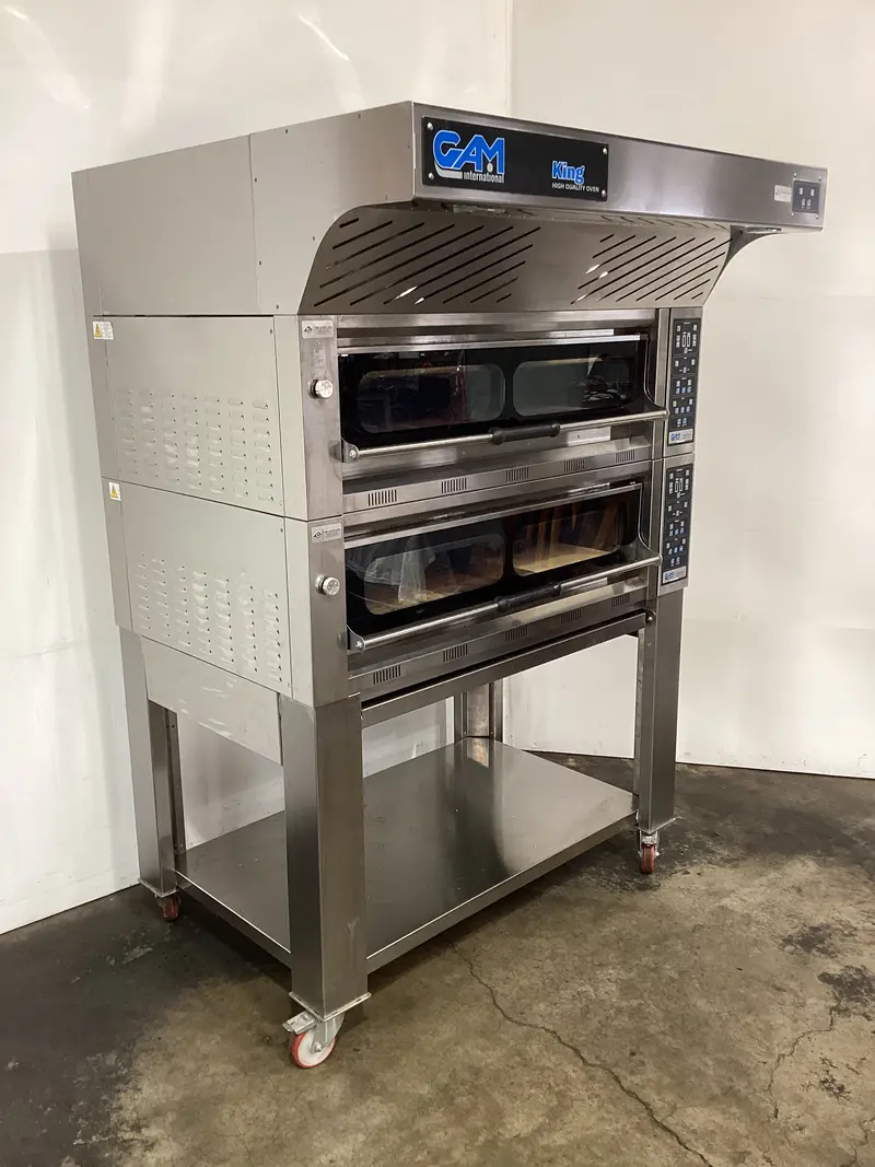 Gam Azzurro Stone Deck Pizza Oven – Traditional Italian-Style Baking Oven 1