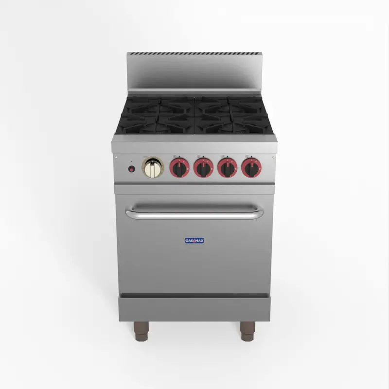 Gasmax Gbs4Tslpg 4-Burner Cooktop With Oven And Flame Failure Safety (Lpg) 1