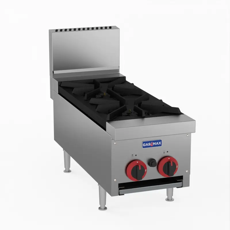 Gasmax Rb-2E 2-Burner Natural Gas Cooktop 1