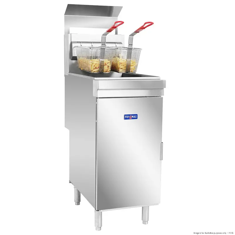 Gasmax Superfast Natural Gas Tube Fryer – Rc400E 1