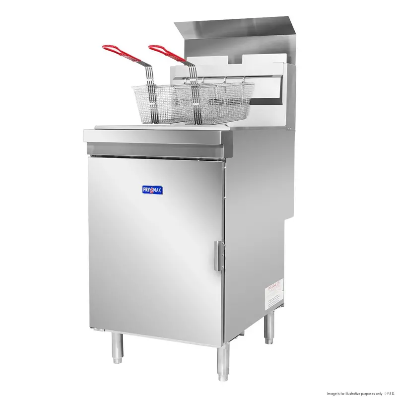Gasmax Superfast Natural Gas Twin-Vat Tube Fryer – Rc400Te 1