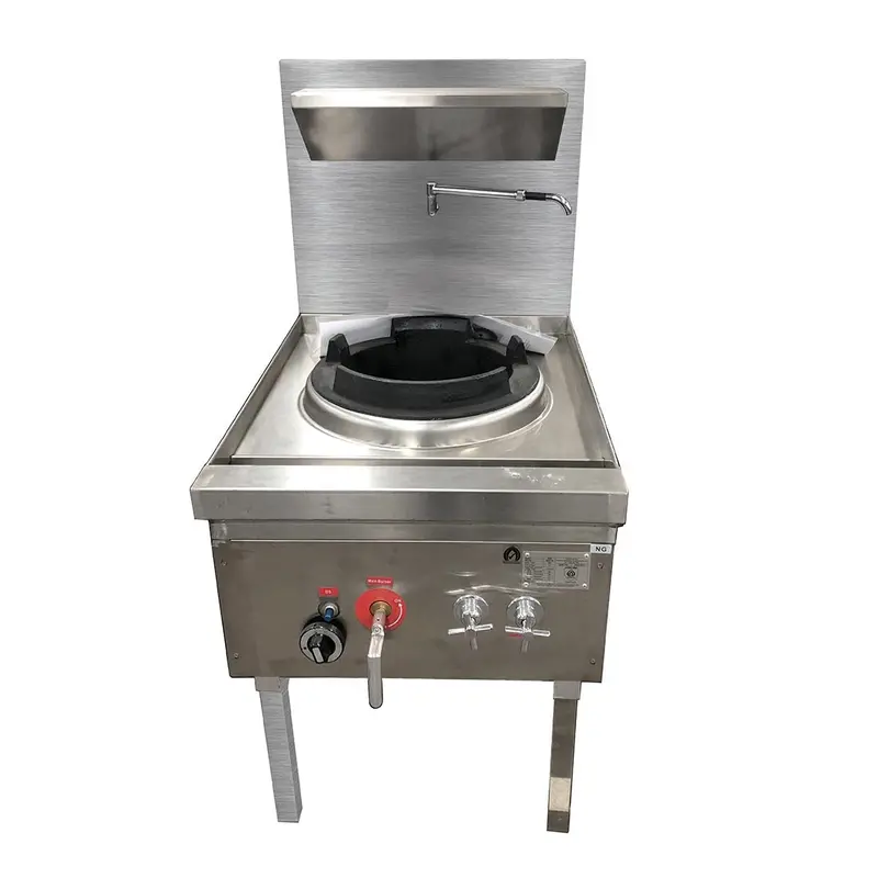 Gasmax Ww-1N Natural Gas Waterless Single Wok 1