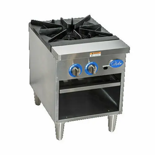 Globe Gsp18G Single-Burner Gas Stock Pot Range – 100,000 Btu Output 1