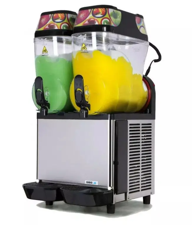 Granitime Dual-Bowl Granita Machine – 2×12L, 400×480×820 Mm 1