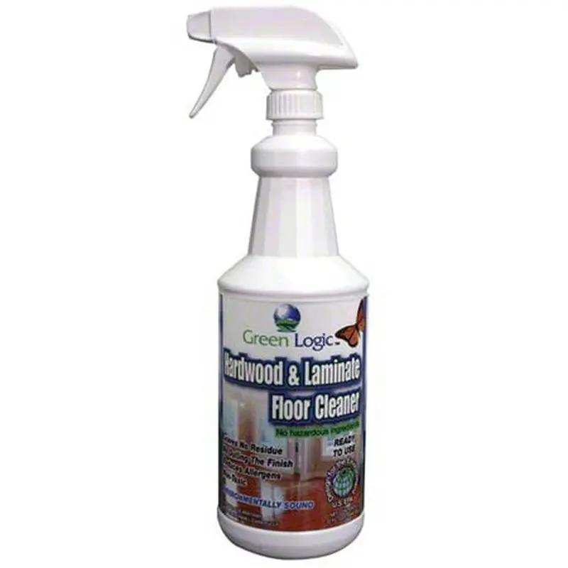 Green Logic Hardwood & Laminate Floor Cleaner – 32 Oz Eco-Friendly Formula 1
