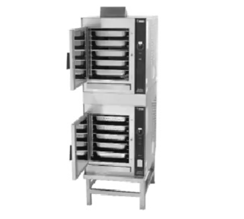 Groen Hy-5Gf Dual-Tier Natural Gas Hypersteam Convection Steamer (2-Unit Set) 1