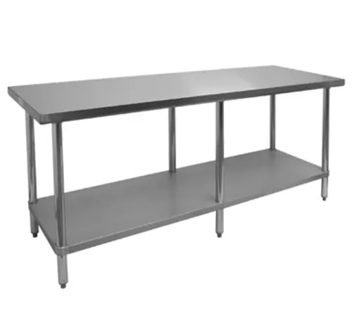 Gsw Usa Wt-P3096Us 96-Inch Stainless Steel Work Table Undershelf 1