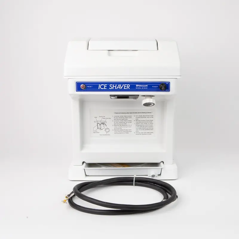 Hatsuyuki Hc-8Eblade Cube Ice Shaver – Pacific Food & Hawaiian Ice Model 1