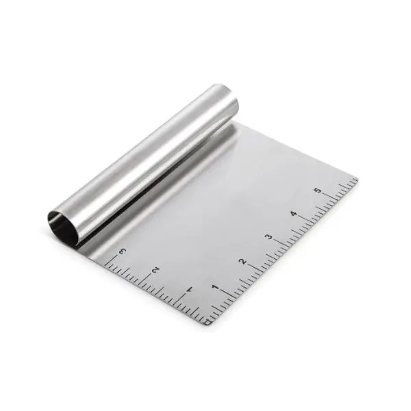 Heavy-Duty Stainless Steel Bench Scraper 1