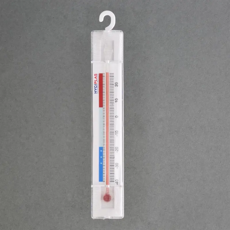 Hygiplas J211 Hanging Analog Thermometer For Refrigeration Units 1