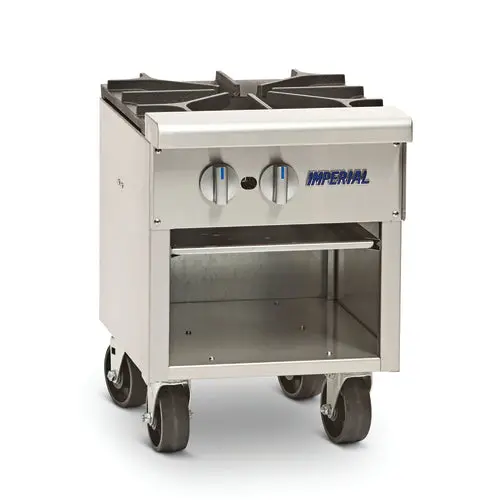 Imperial Ispa-18 Ng Stock Pot Range – 1-Burner, 90,000 Btu Natural Gas 1