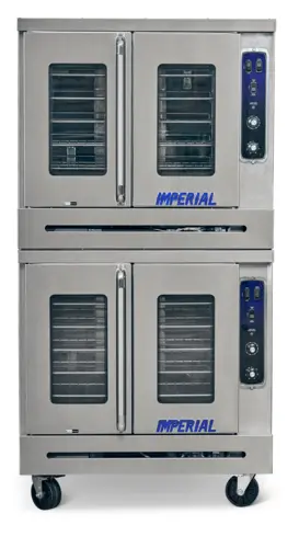 Imperial Pcvg-2 Double-Deck Natural Gas Convection Oven – Full-Size 1