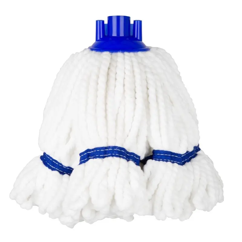 Jantex Blue-Stripe Microfibre Mop Head – 150 G Premium Absorbency (Hx250) 1
