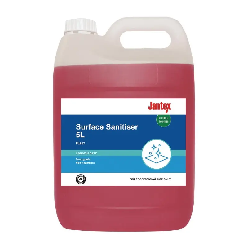 Jantex Food-Safe Surface Sanitiser Concentrate (5L) – Fl857 1