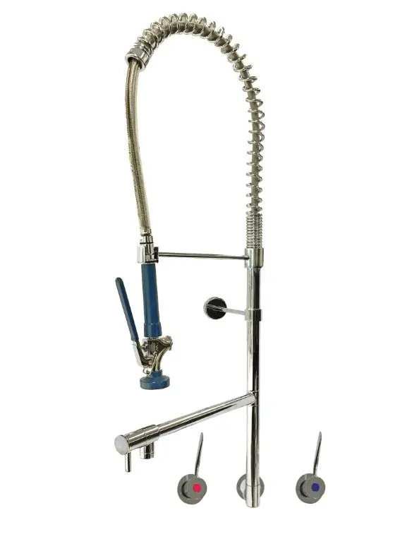 Jet1500Wcb Wall-Mount Pre-Rinse Unit With Concealed Breach Installation 1