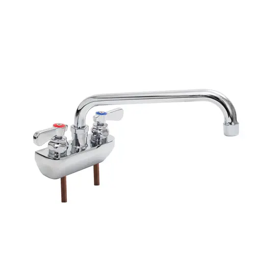 John Boos 10" Swing-Spout Splash-Mount Faucet – Heavy-Duty Commercial Grade, Deck Installation 1
