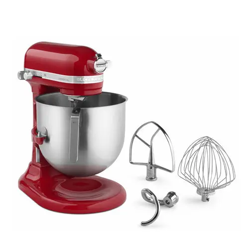 Kitchenaid Ksm8990Er Commercial 8-Quart Bowl-Lift Stand Mixer – Empire Red (Nsf Certified) 1