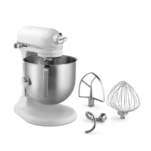 Kitchenaid Ksm8990Wh Commercial Stand Mixer – 8-Quart Bowl-Lift Nsf-Certified Mixer (White) 1
