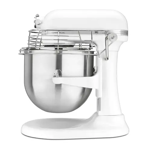 Kitchenaid Ksmc895Wh Commercial 8-Qt Bowl-Lift Stand Mixer – Nsf Certified, White 1