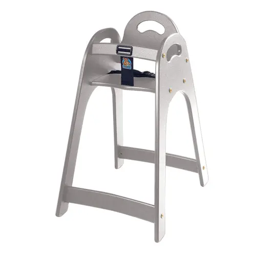 Koala Kare Grey Hdpe Designer High Chair – Stackable & Knockdown 1