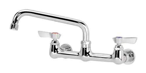 Krowne 12-808L Silver Series 8" Wall-Mount Faucet With 8" Swivel Spout 1