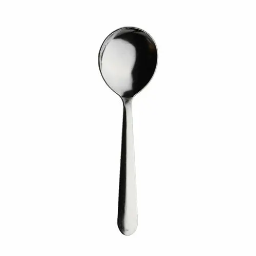 Libertyware Win5 Windsor Medium Bouillon Spoon – Vibro-Finished, 18/0 Stainless Steel 1