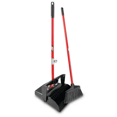 Libman 12-Inch Open Dustpan & Lobby Broom Combo Set (2-Pack) 1