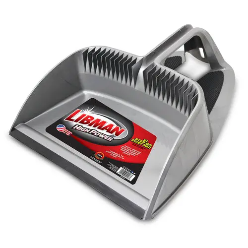 Libman Commercial 2126 16" Step-On Dustpan In Gray 1
