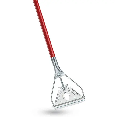 Libman Commercial 981 Heavy-Duty 60" Steel Mop Handle – 6-Pack 1
