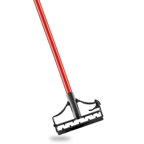 Libman Commercial 982 60" Quick-Change Mop Handle – Includes 5" Grip And Hanger Hole 1